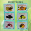 Gaurav Foods Fruits Vadi Combo 17 (1 Kg) - fanas vadi, karvand vadi, gulkand vadi, amba vadi, amla vadi, & ananas vadi