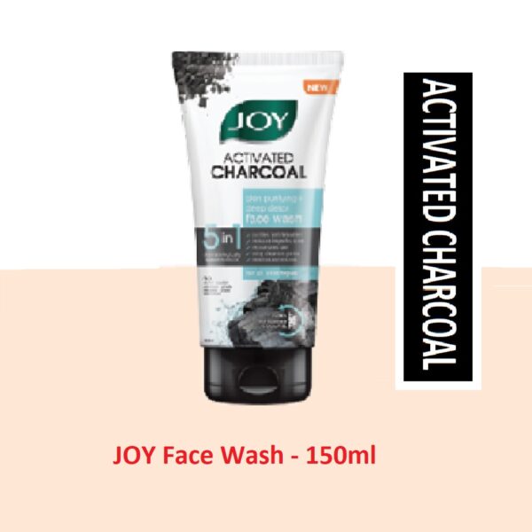 Joy Activated Charcoal Face Wash 150ml