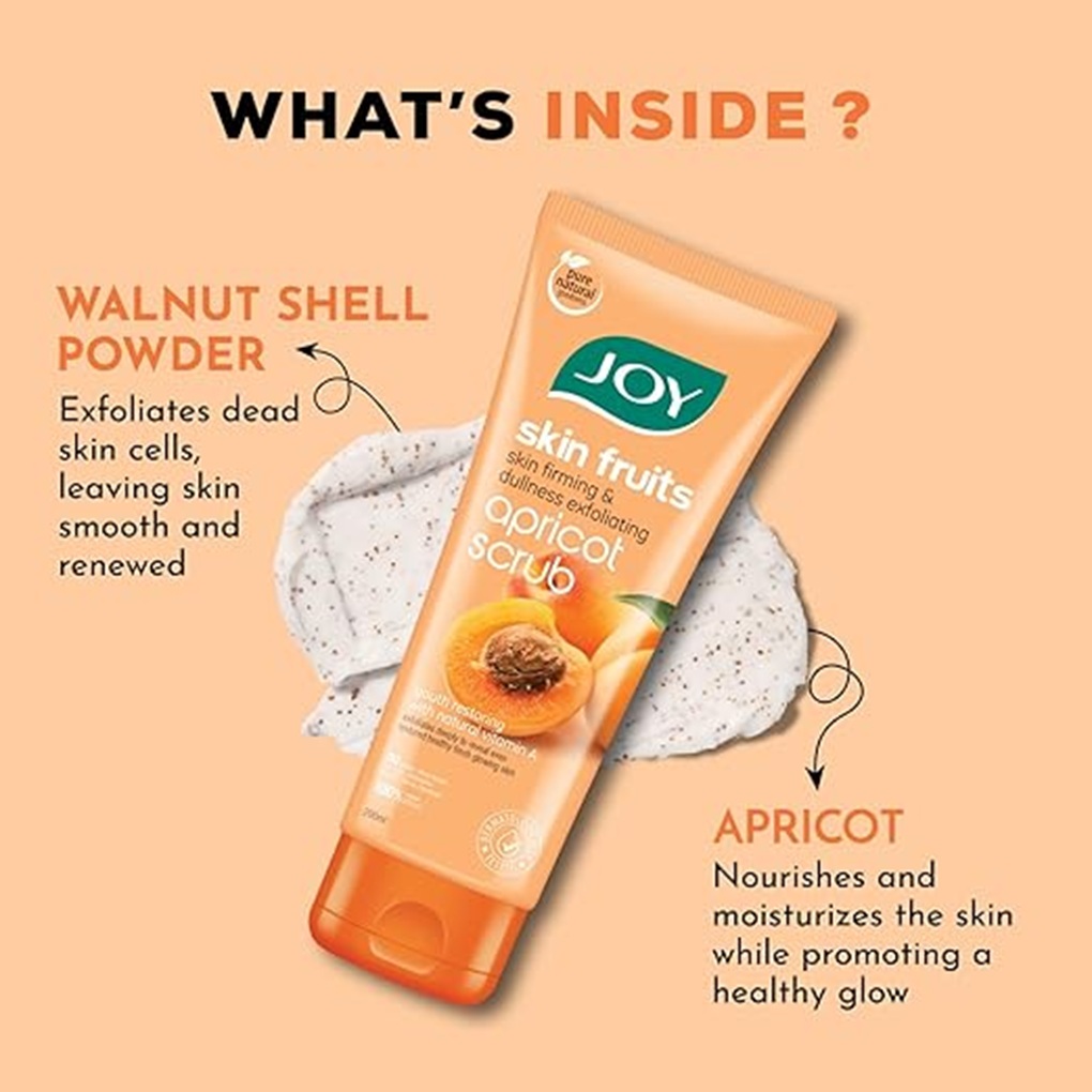 Joy Apricot Scrub Ingredients