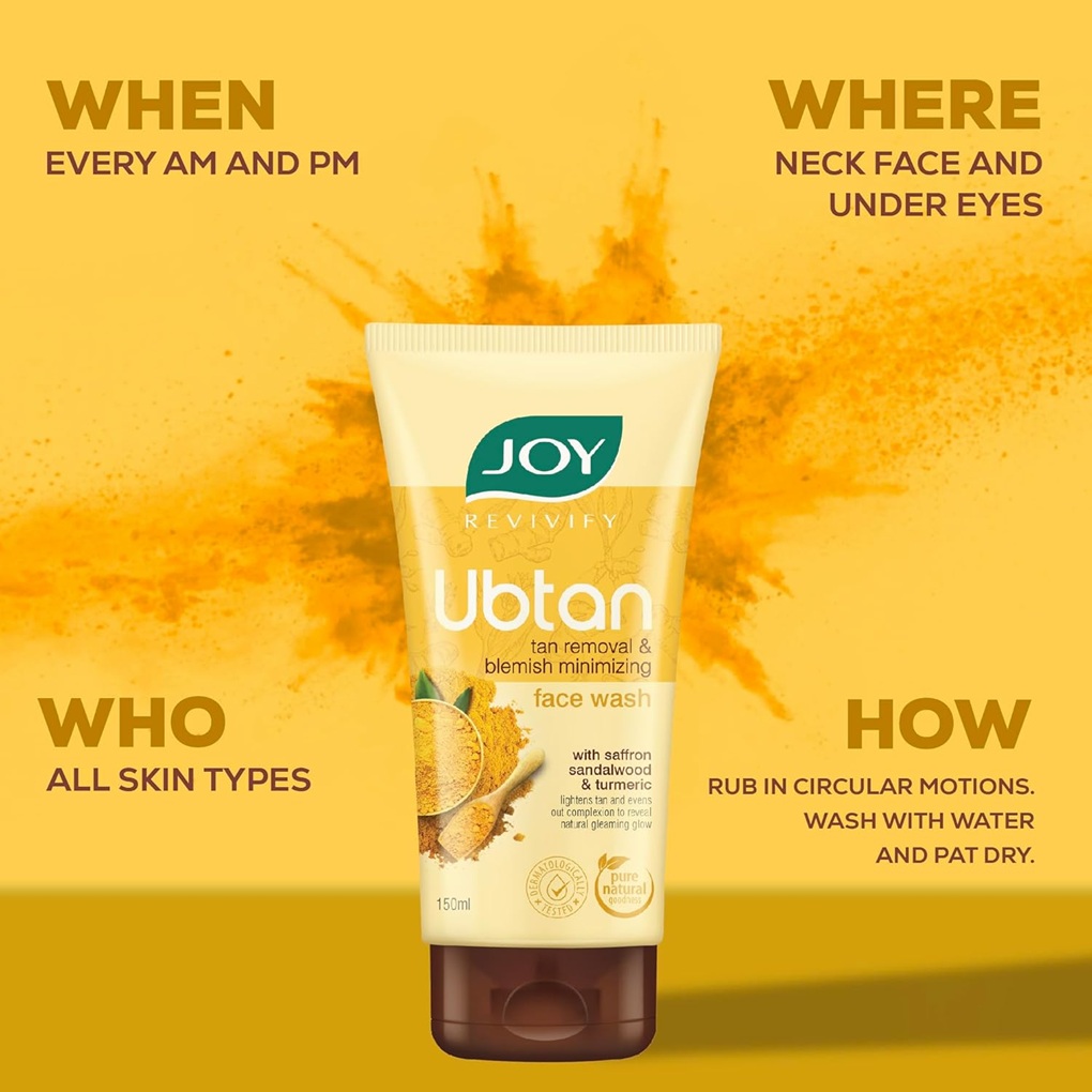 Joy Face Wash useful for All Skin Types