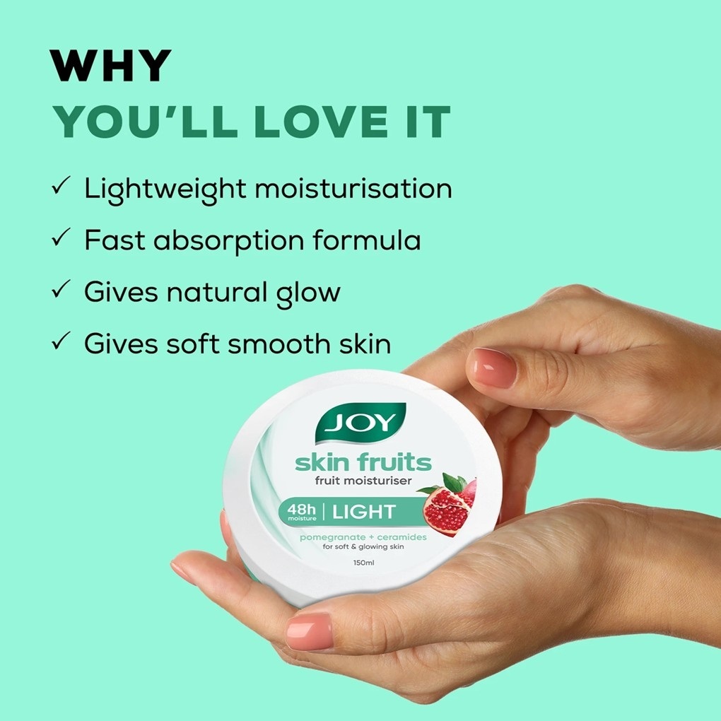 Why You'll Love Joy Skin Fruits Lightweight Moisturiser