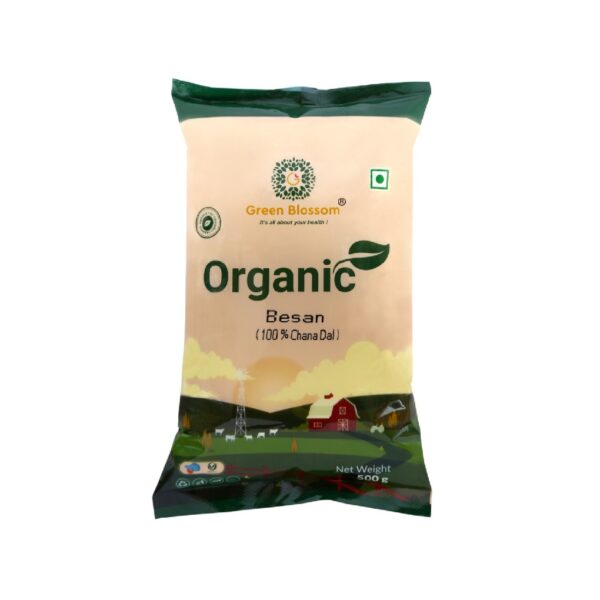 green blossom organic besan 500gm