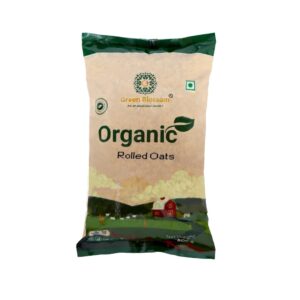 Green Blossom Organic Rolled Oats 500 gm