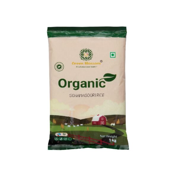 Organic Sona Masoori Rice White 1 Kg
