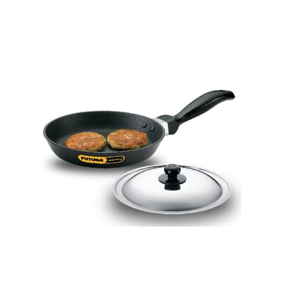 Hawkins 18cm Non Stick Frying Pan with Stainless Steel Lid