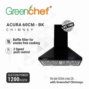 Greenchef Acura 60cm-BK Chimney