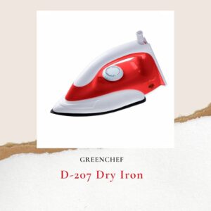 Greenchef D-207 Dry Iron