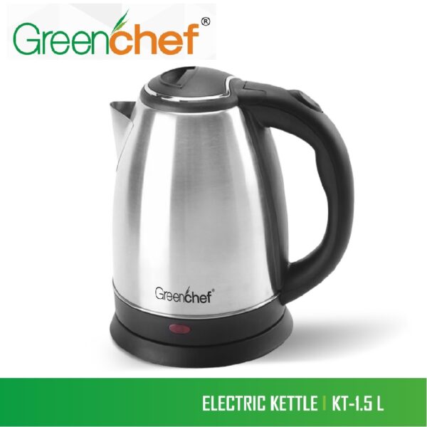 Greenchef Stainless Steel Kettle 1.5 Ltr