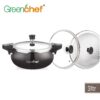 Greenchef Unique Hard Anodized Pressure Cooker 3 Ltr