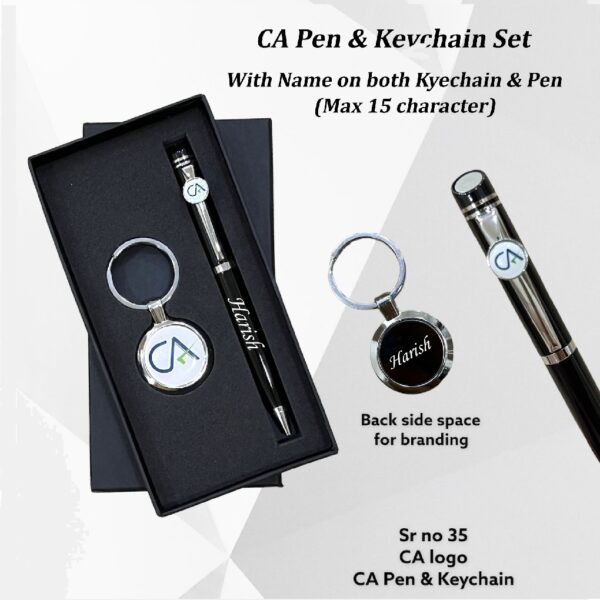 CA Pen & Keychain Set