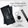 Lawyer Pen and Keychain Set