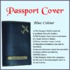 Passport Cover Blue Colour
