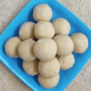 Rava Ladoo prepared in Pure Ghee