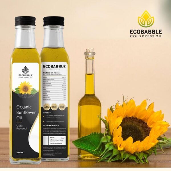 Cold Pressed Sunflower Oil ecobabble thaneshop offer