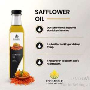 Wood Press Safflower Oil ecobabble thaneshop offer