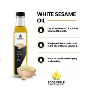 Wooden Press Sesame Oil ecobabble thaneshop