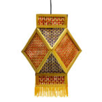 Mangal Hexagonal Bamboo Kandil (Akash Kandil) sevavivek Thaneshop