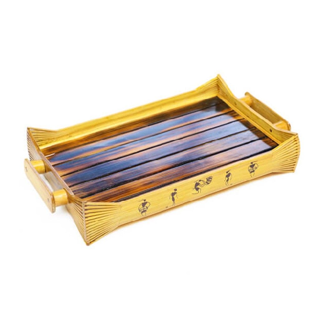 Seva Vivek Bamboo Tray Black