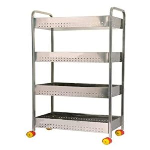 Shruti 4 Layer Perforated Vegetable Trolley