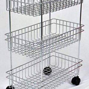 Vegetable Trolley 3 Layer for Kitchen