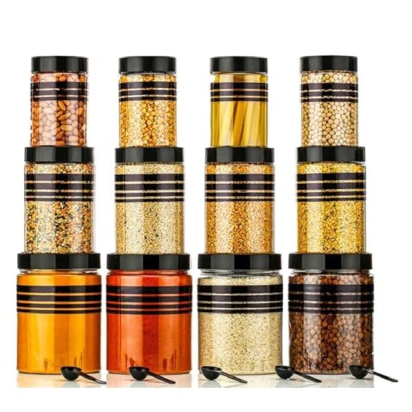 Shruti Printed Jars 12 Pcs