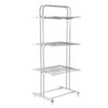 Cloth Drying Steel Stand Foldable 3 Tier