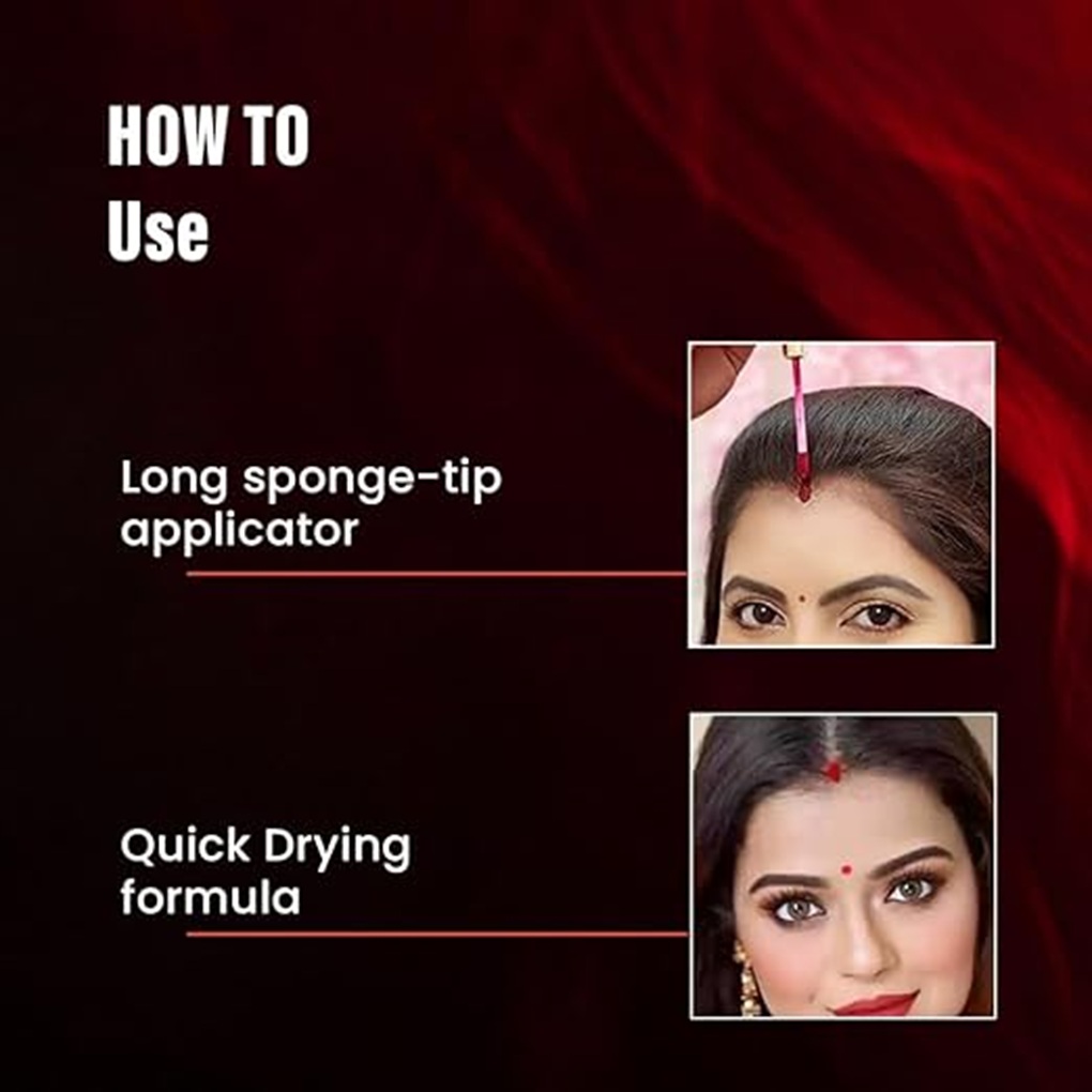 How to Use - Coloressence Liquid Sindoor