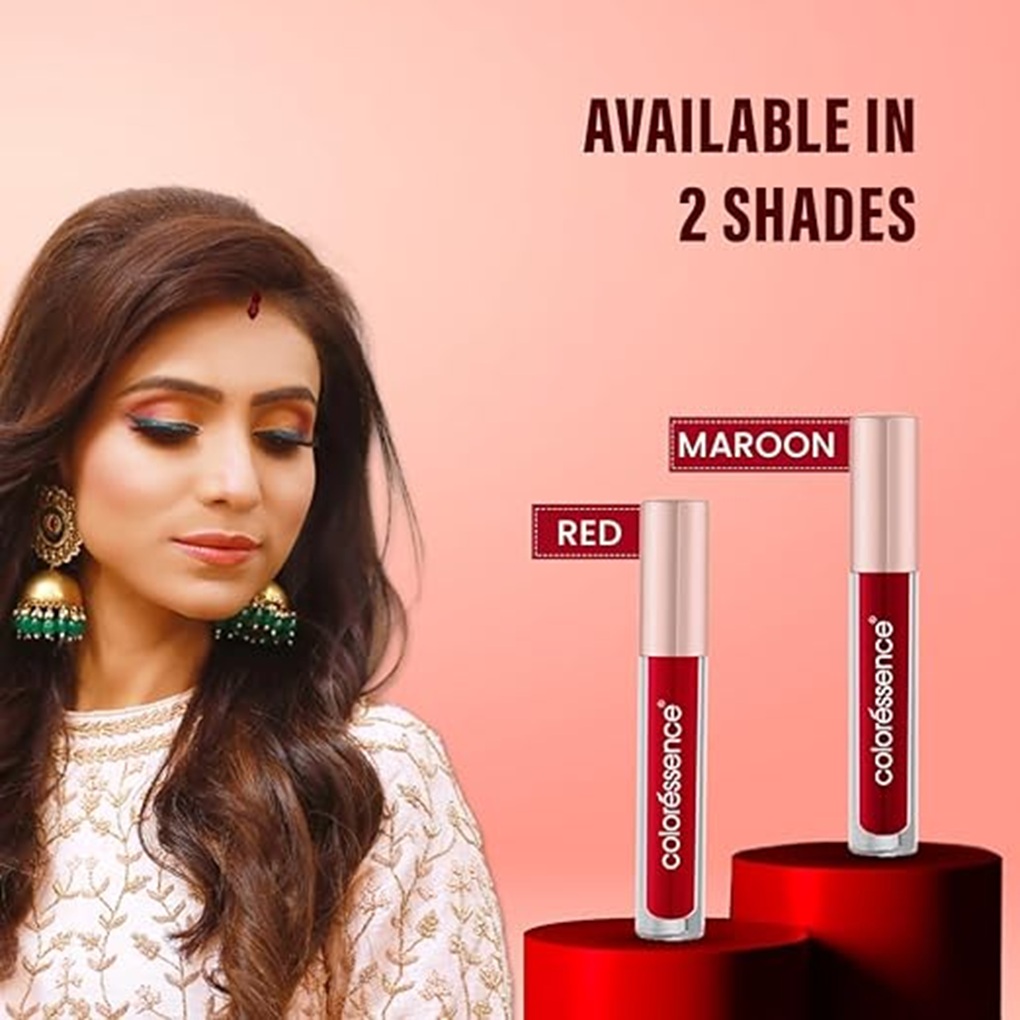 Coloressence Liquid Sindoor - Maroon & Red Shades