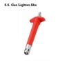 Stainless Steel Gas Lighter ABS