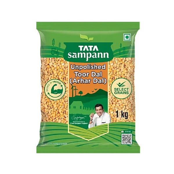 TaTa Sampann Unpolished Toor Dal 1 kg