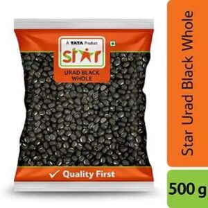 Star Urad Black Dal Whole 500 gm