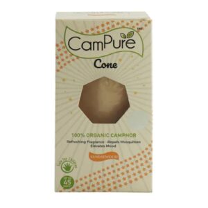 CamPure Sandalwood Camphor Cone 60 g