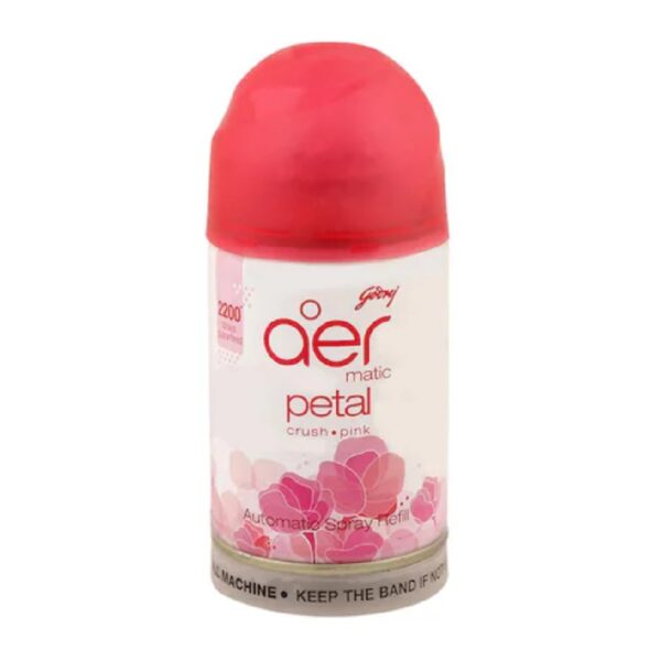 Godrej Aer Matic Petal Crush Pink Refill 225 ml