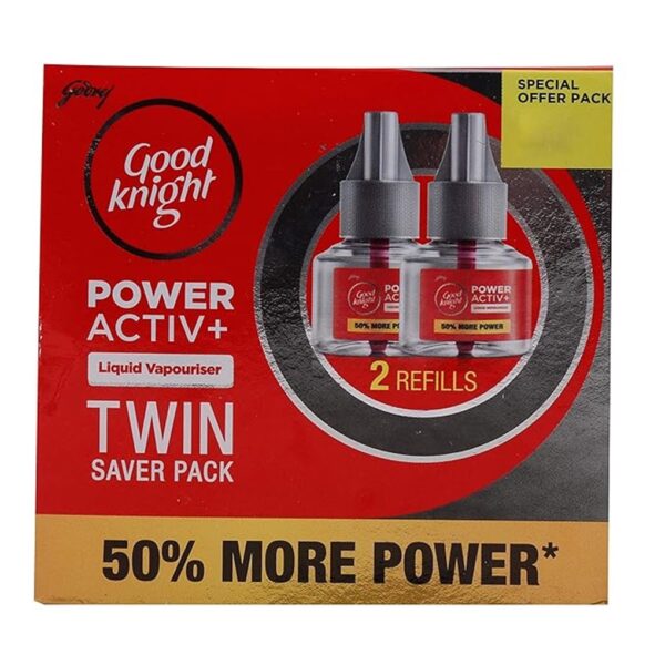 Good Knight Advanced Activ+ Twin Refill 45ml (Pack of 2)