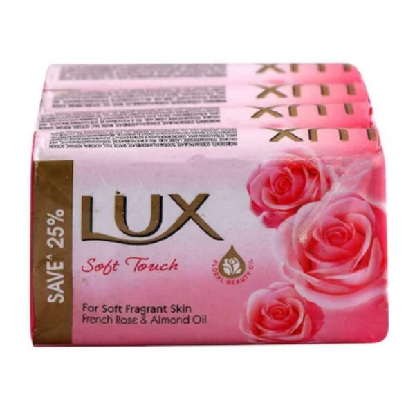 LUX Soft Touch Soap 41g (Pack of 4)