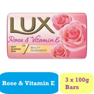 Lux Soft Glow Soap 100g Pack of 3