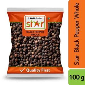 Star Black Pepper Whole 100gm