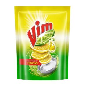 Vim Dishwash Liquid Gel Lemon Pouch 500ml