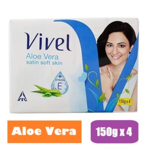 Vivel Aloe Vera Soap 150g (Pack of 4)