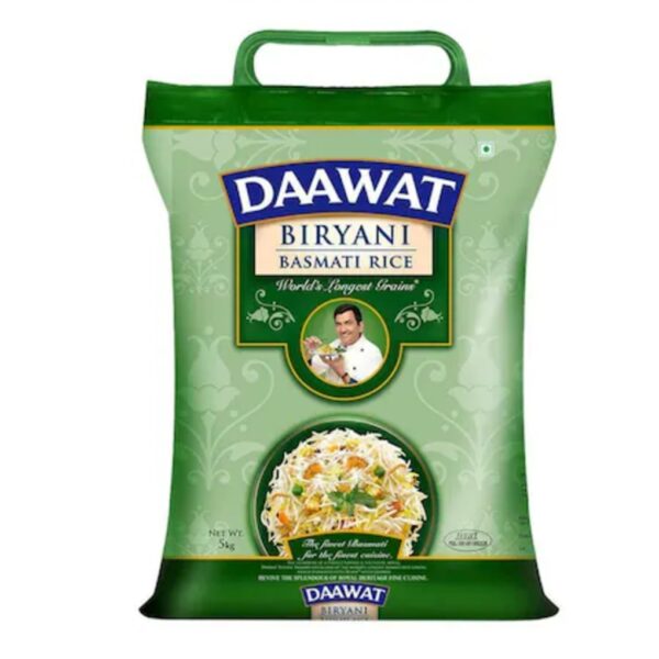 daawat biryani basmati rice 5 kg