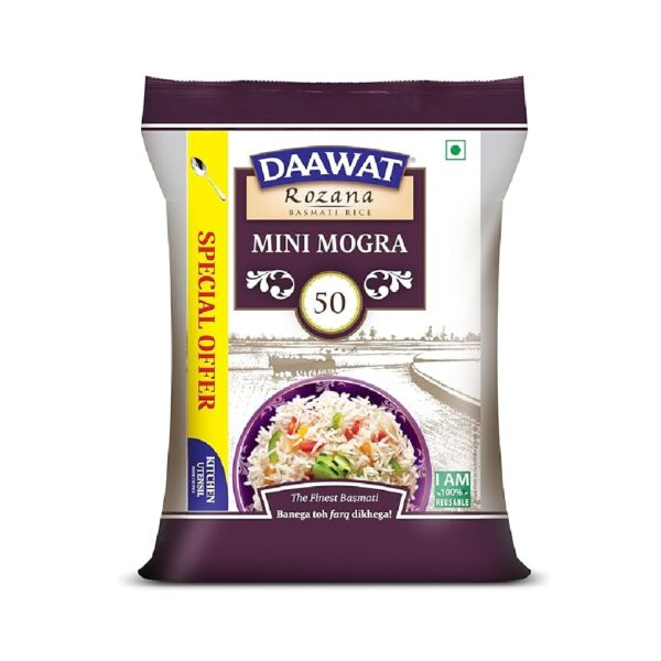 daawat rozana mini mogra rice 5 kg