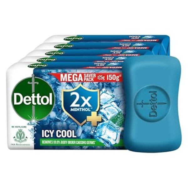 dettol icy cool soap 150gm