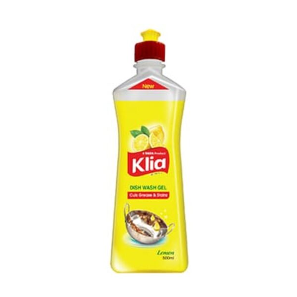 klia dishwash gel lemon 500 ml Bottle