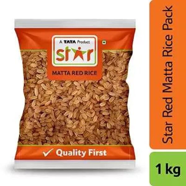 Star Red Matta Rice Pack 1 Kg