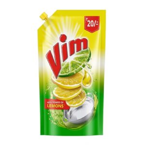 vim dishwash liquid yellow 125 ml