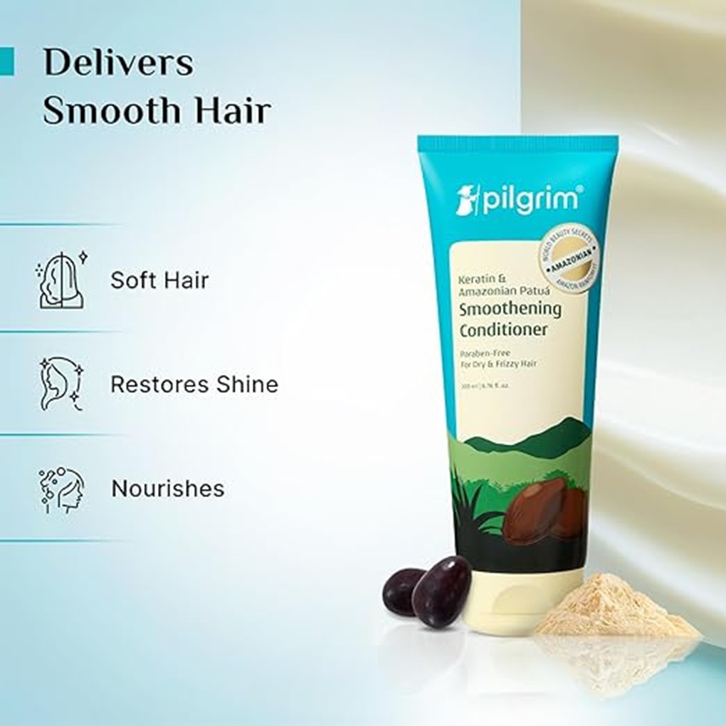Patuá & Keratin Hair Smoothening Conditioner - Delivers Smooth Hair
