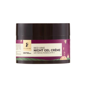 Pilgrim Red Vine Night Gel Crème with Retinol, Mulberry & Vit. C 50gm