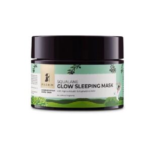 Pilgrim Squalane Glow Sleeping Mask with Alpha Arbutin & Hyaluronic Acid 50g