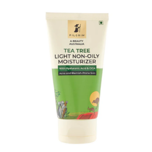 Pilgrim Tea Tree Light Non-Oily Moisturizer For Acne-Prone Skin 80g