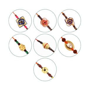 Plantable Rakhi with Seeds - Pack of 7